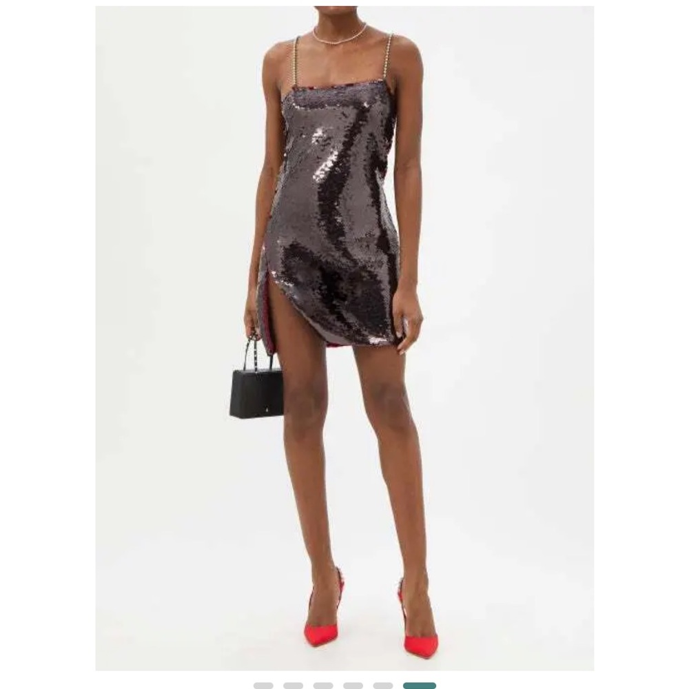 The Attico Fujiko sequins embellished dress, IT40